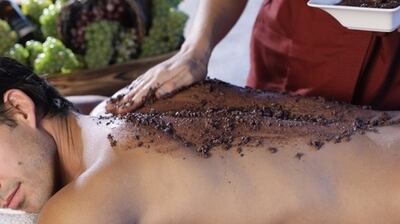 Vinotherapy: the raw ingredients of wine are kneaded into the skin, and will reportedly create feelings of intense relaxation.