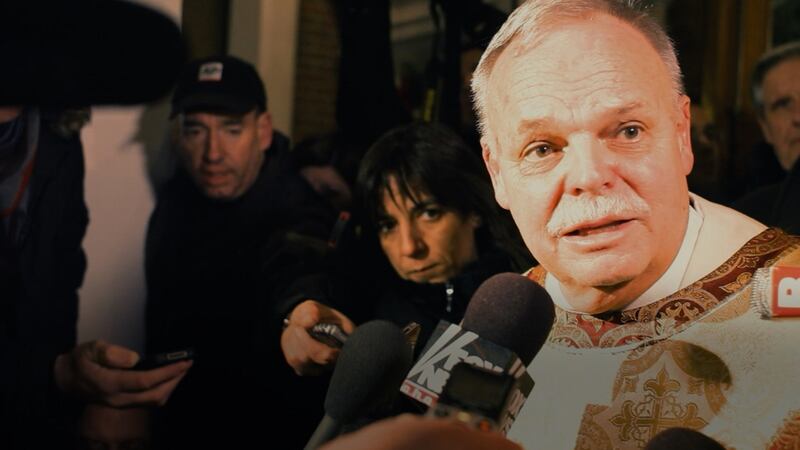 Fr Bob Weiss in Lessons from a School Shooting. Photograph: Netflix