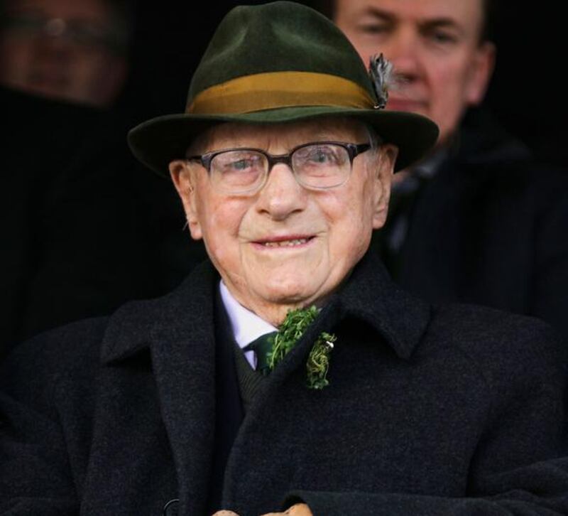 The former president of Lough Lein  Anglers Association, Mr Michael J. OConnor, who died in  2022, at the age of 109 years. Photograph: Valerie OSullivan