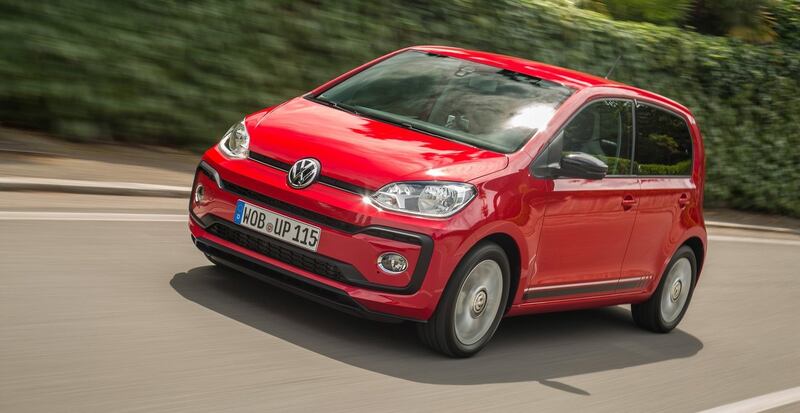 Volkswagen Up: by small-car standards its cabin is positively plush
