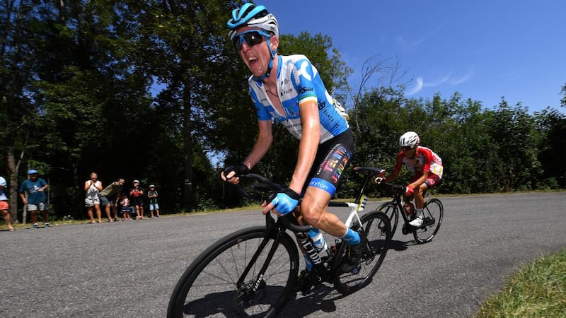 Stage 9 looks a perfect  for Dan Martin’s mix of climbing and finishing abilities. Photograph:  Justin Setterfield/Getty Images