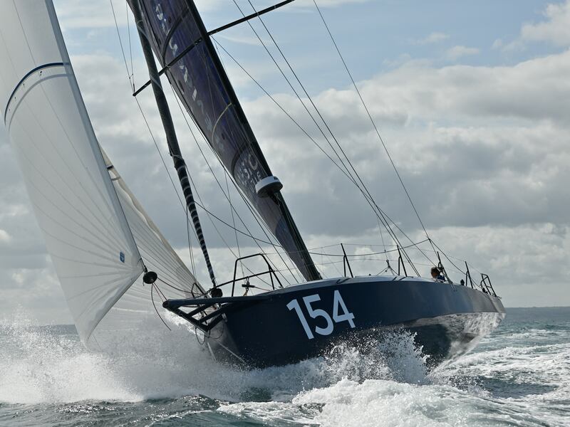 The race departs from Le Havre, France’s leading coffee-import port, and ends in Salvador de Bahia in Brazil, 4,350 nautical miles away. Photograph: Patrick Deroualle