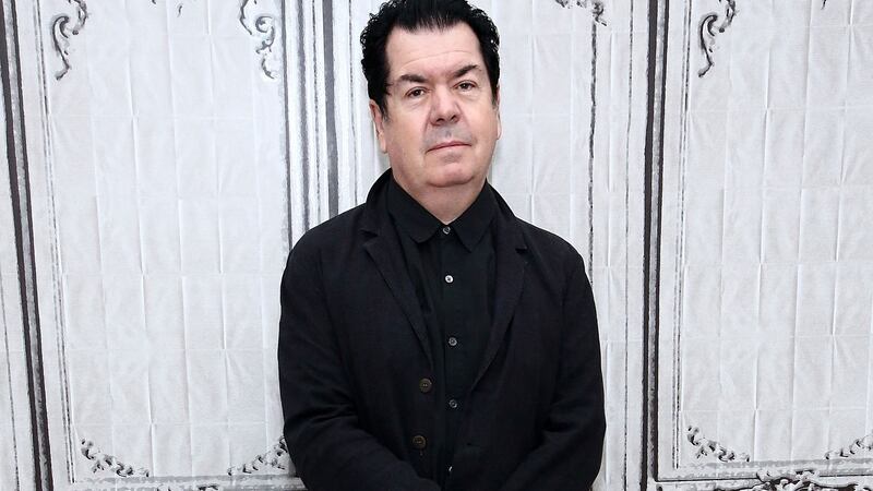 Drummer Lol Tolhurst  discusses his memoir ‘Cured: The Tale of Two Imaginary Boys’ in New York City. Photograph: Astrid Stawiarz/Getty Images
