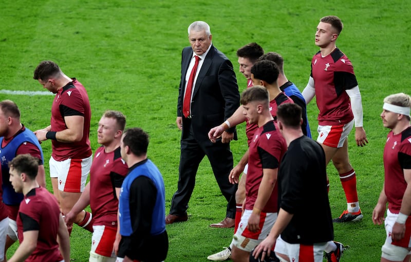 Warren Gatland doubled down on backing youth in appointing 21-year-old Dafydd Jenkins as captain for the Six Nations. Photograph: Michael Steele/Getty Images