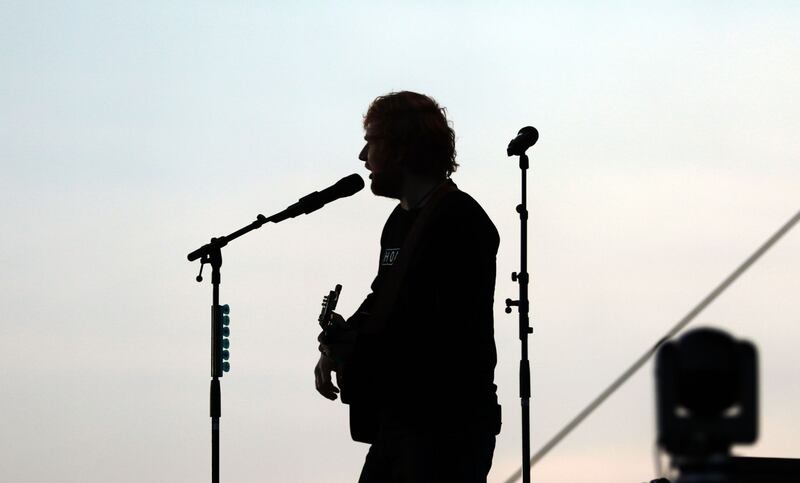 16/05/2018 - NEWS - Ed Sheeran concert in the Phoenix Park. Photograph Nick Bradshaw