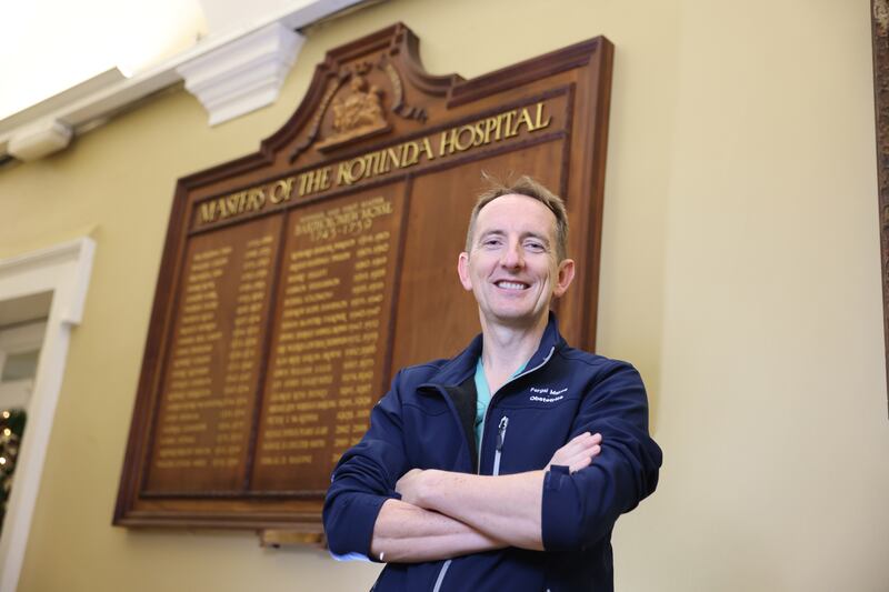 Prof Fergal Malone believes last year’s rise in births was a pandemic blip that is unlikely to be repeated. Photograph: Dara Mac Dónaill