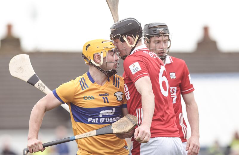 Cork did not always look at ease when Clare came back at them last Sunday. Photograph: Tom Maher/Inpho