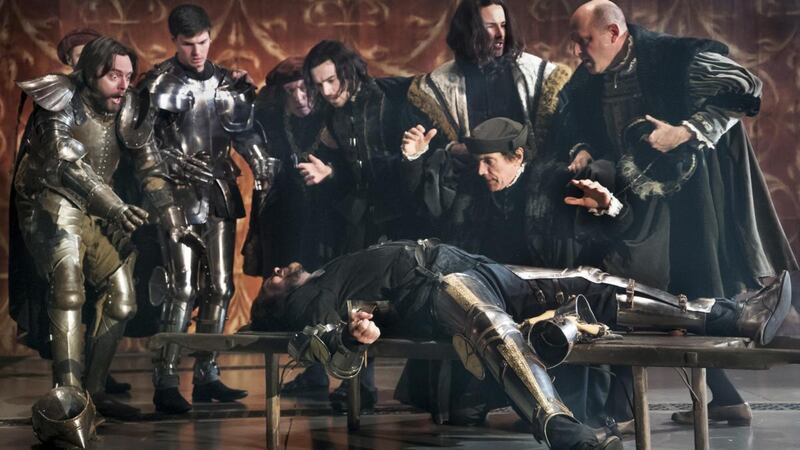 Wolf Hall on stage: “If a performance is life, rehearsals are super life, because you never know what’s going to happen next”