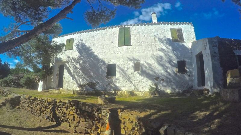 The main family home and surrounding outhouses on Illa den Colom need further investment