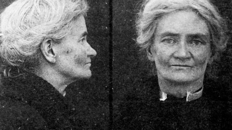 Violet Gibson’s mugshot in Italy