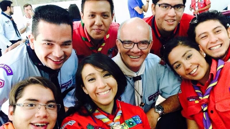 John Dunbar: ‘Helping to organise national and international events are all part of the fun of making this world a better place.’