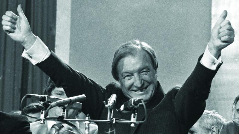 Former taoiseach Charles Haughey at the Fianna Fáil ard fheis in 1984. One of his party  colleagues from the time says in his memoirs that Haughey   could be vindictive and many of his supporters were thugs. Photograph: Paddy Whelan/The Irish Times.