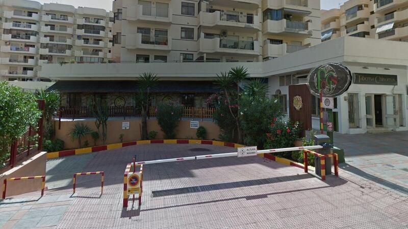 The Pog bar in the Spanish resort of Fuengirola where John Pender was fatally stabbed.
