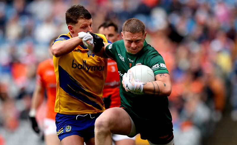 Armagh goalkeeper Blaine Hughes: an All-Star in waiting. Photograph: Ryan Byrne/Inpho 