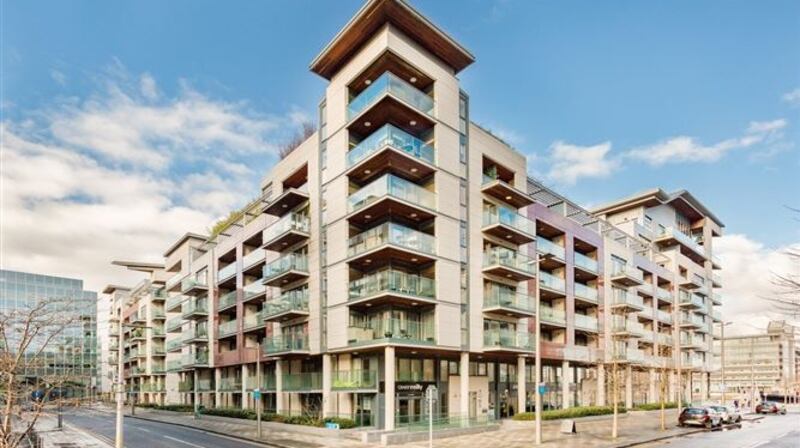 72 Forbes Quay, Grand Canal, Dublin 2:  for sale through Owen Reilly at €400,000.