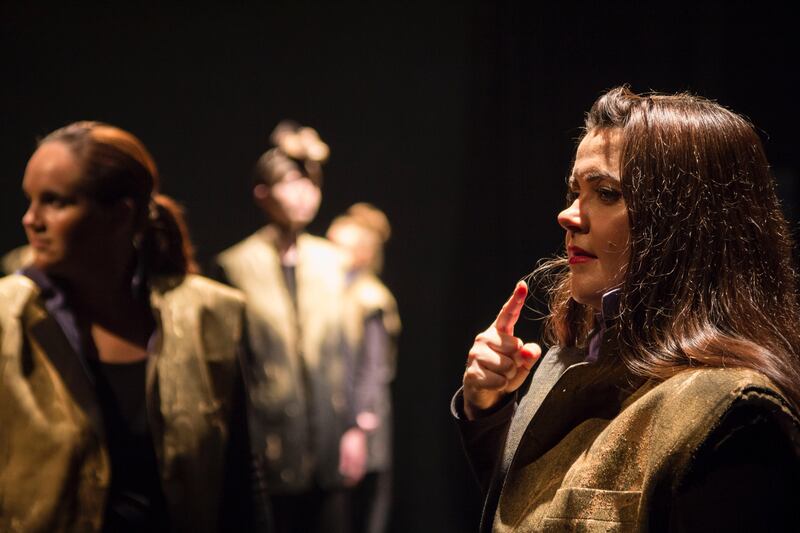 ISL Deaf Translations Project, by Lianne Quigley and ISL Team Interpreting. Photograph: Paddy Cahill