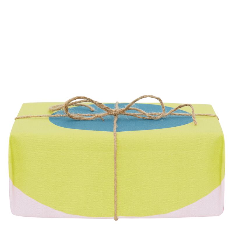 HD BIC giftwrapping Folds reusable cottong gift wrap