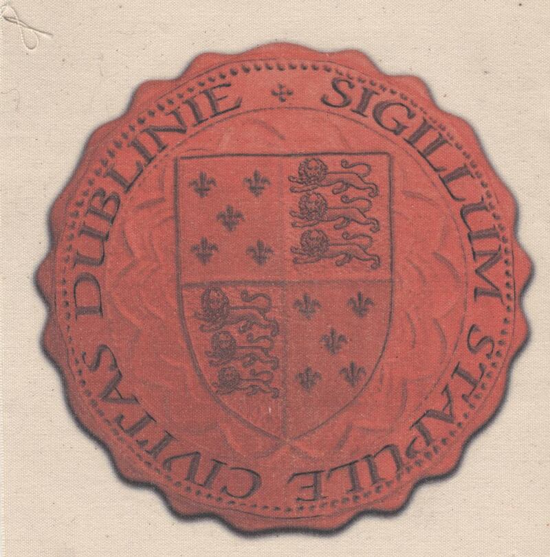 Seal of the Staple of the City of Dublin