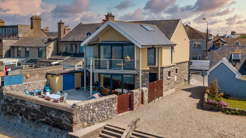 Patio to the rear of  Fairwinds on Quay Road, Skerries