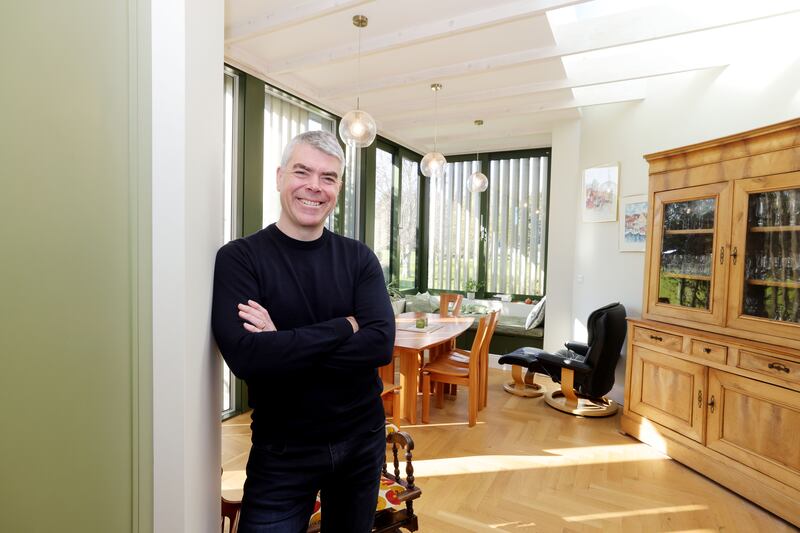 Mícheál de Siún of De Siún Architects, who were behind the reinterpretation and renovation of the Ranelagh property. Photograph: Alan Betson