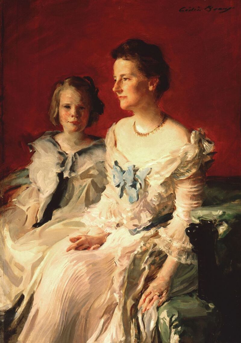 Online features December 2020. Smithsonian Institution virtual exhibition Every Eye Is Upon Me: First Ladies of the United States. Edith and Ethel RooseveltArtist: Cecilia BeauxOil on canvas1902Collection of Sarah ChapmanPress image from Brendan Kelly, Public AffairsSmithsonian, National Portrait Gallery, kellyb@si.edu  | o: 202.633.8299 | m: 202.431.7435 Downloaded from https://www.dropbox.com/sh/ltsb4kllvxyfjtr/AAA3ESH8koZfVrOHakQiKvpLa?dl=0