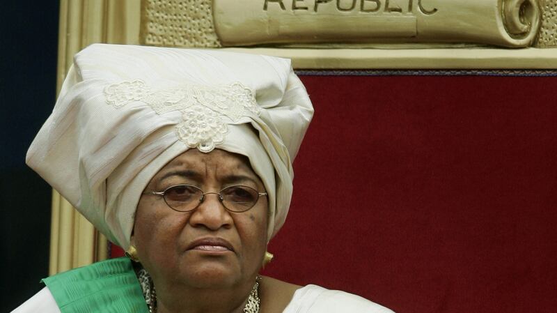 Ellen Johnson Sirleaf, former president of Liberia and WHO goodwill ambassador. Photograph: Jason Reed/Reuters
