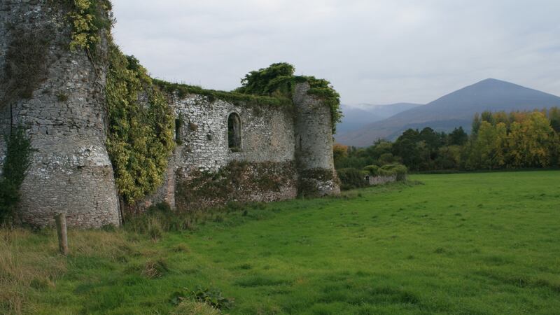 The Norman castle at Castlegrace