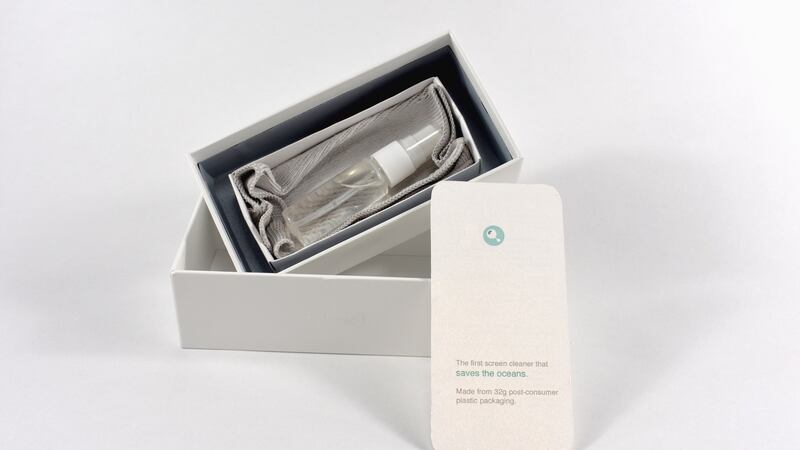 The company is already pre-selling its first product – a biodegradable touch screen cleaner – via its website