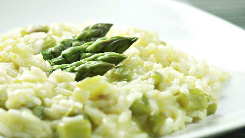 Risotto with rice from Lombardy