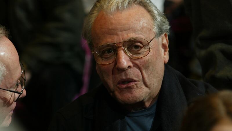 William Goldman at the New York Knicks and Minnesota Timberwolves NBA game at Madison Square Garden in December  2003. Photograph: Ray Amati/Getty Images