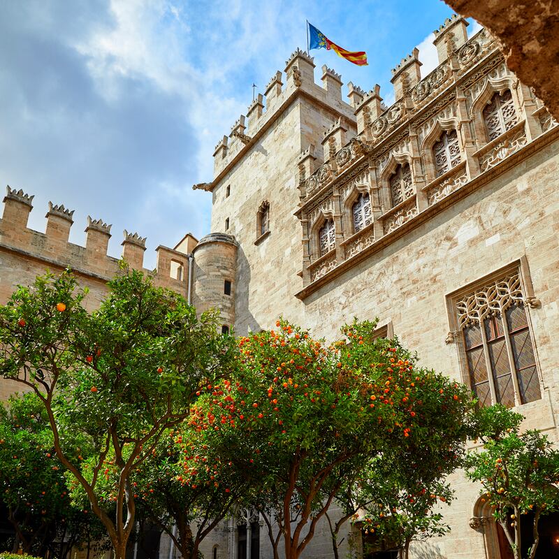 Lonja de la Sedal (the Silk Exchange) in Valencia