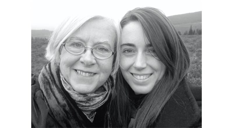 The late Irish Times literary editor Caroline Walsh and her daughter Alice Ryan