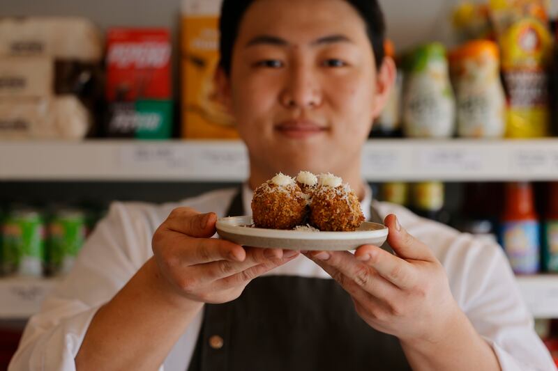 Yeongsu Shin, chef at Space Jaru, Meath Street, Dublin. Photograph: Alan Betson

