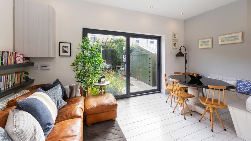 Lounge area overlooking the back garden