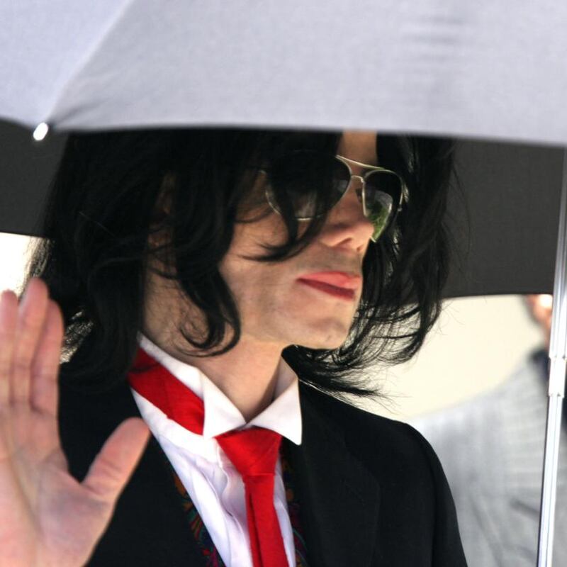 Acquitted: Michael Jackson in 2005. Photograph: Getty