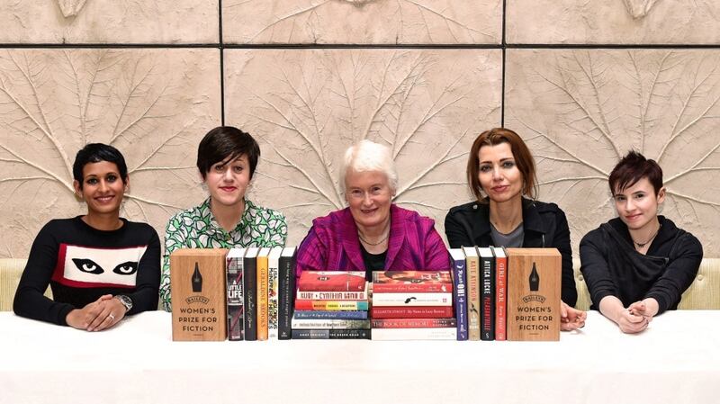 This year’s judges: Margaret Mountford, Naga Munchetty, Laurie Penny, Elif Shafak and Tracey Thorn