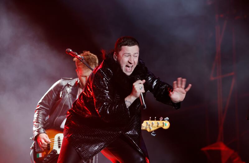 Ryan Hennessy of Picture This on the Main Stage. Photograph: Alan Betson / The Irish Times

