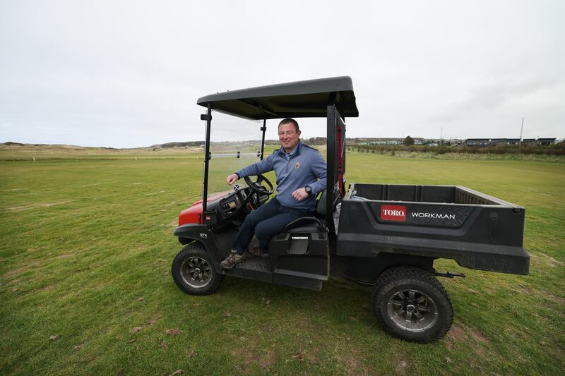  Graeme Beatt Course Manager Royal Portrush Golf Club and his team are busy ahead of the 153rd Open Championship. Photo: Bryan O’Brien 
