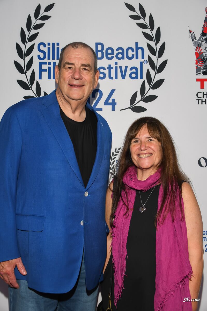 Maeve Murphy and her cousin Brian Panish. Photograph: Steve Escarcega