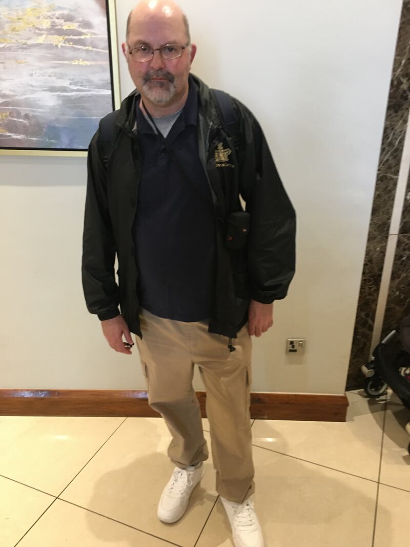 John Mitchell: 'I can visit all the monuments and cairns to William Wallace that stand to this day.' Photograph: Stephen Farrell