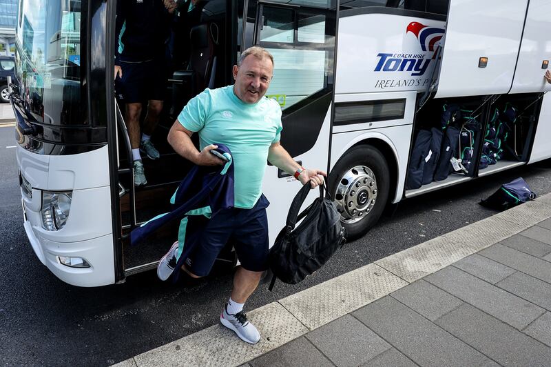 After consecutive Grand Slams, Ireland head coach Richie Murphy  is aiming for World Cup triumph. Photograph: Ben Brady/Inpho