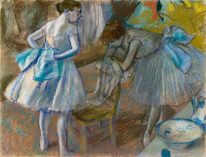 Ballet Dancers by Degas