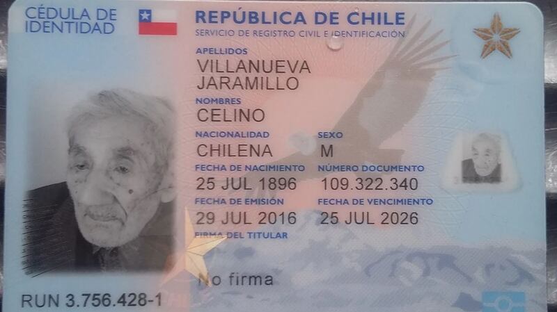 For his 115th birthday in 2011, the billionaire president, Sebastian Pinera, flew a plane loaded with generous gifts to Chile’s oldest citizen. Photograph: Piotr Kozak/the Guardian