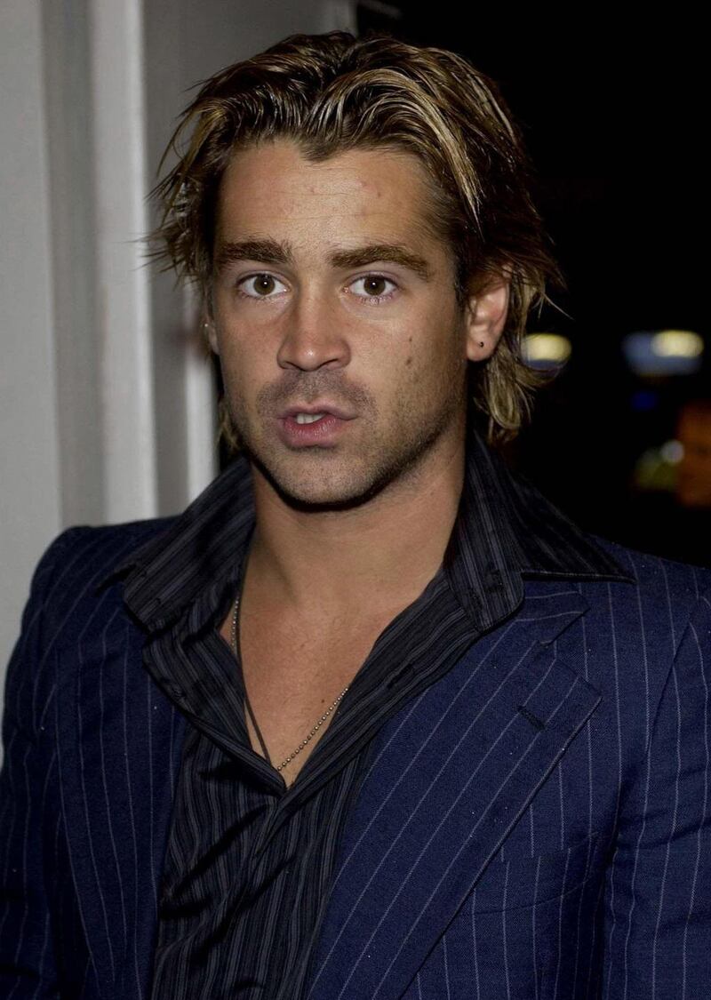 Colin Farrell at the UK film premiere of Intermission in November 2003. Photograph: Myung Jung Kim/PA