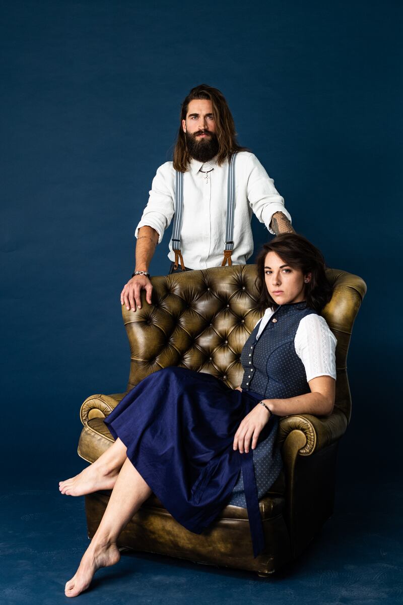 During our visit, we see them worn stylishly on the streets of Munich 