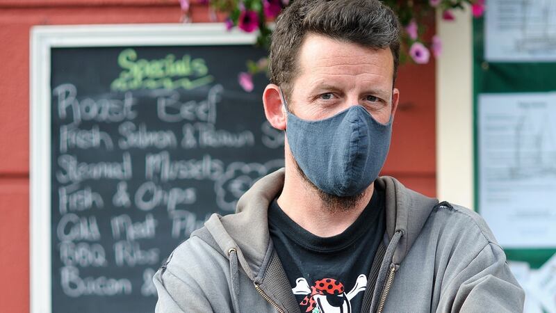 Paddy Howard of Off The Square restaurant in Clifden, Co Galway. Photograph: Aoife Herriott