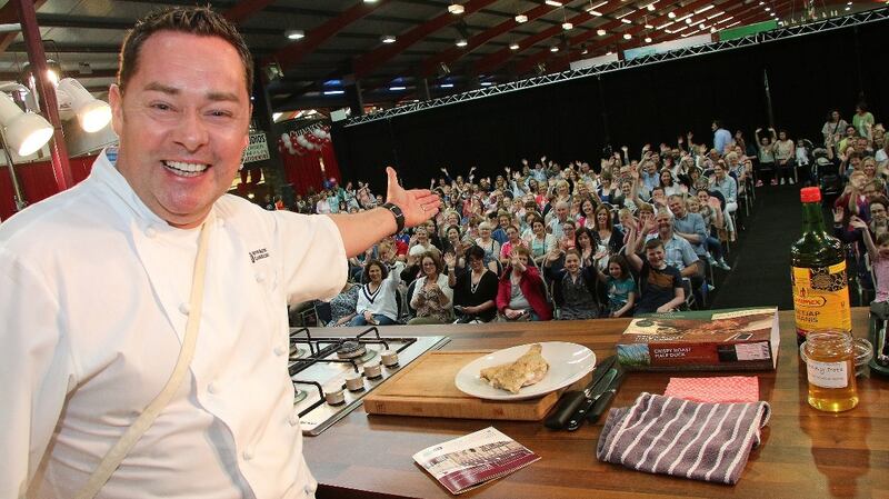 Neven Maguire on stage at Taste of Cavan