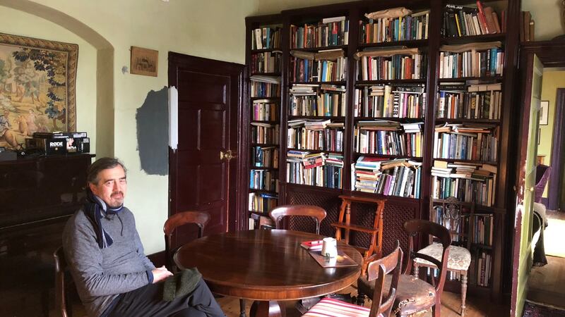 Sebastian Barry: “When I was a child, I dreamed of standing outside a window, looking in at a roomful of books. And that’s what I have.”