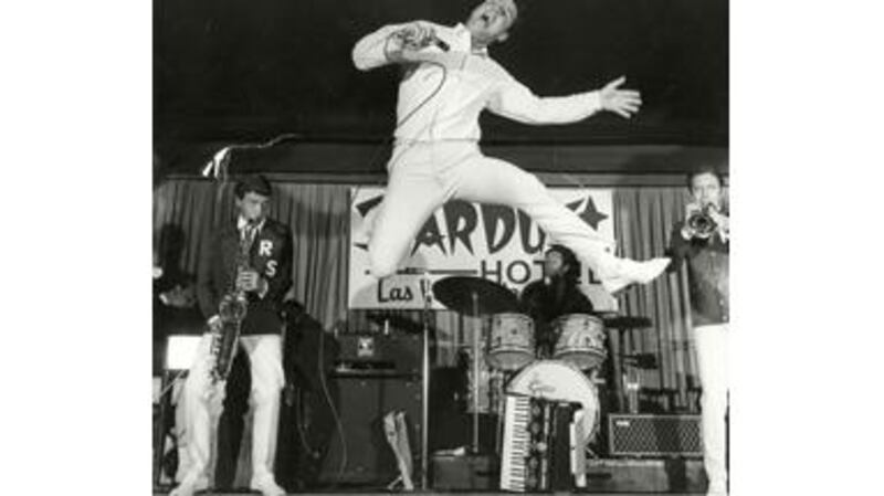 The Royal Showband performing at the Stardust
Hotel, Las Vegas