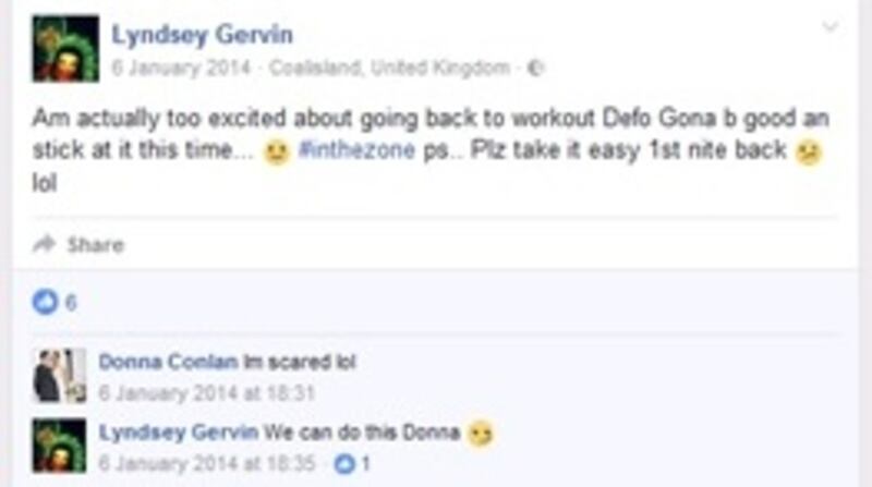 A Facebook post by Lyndsey Gervin